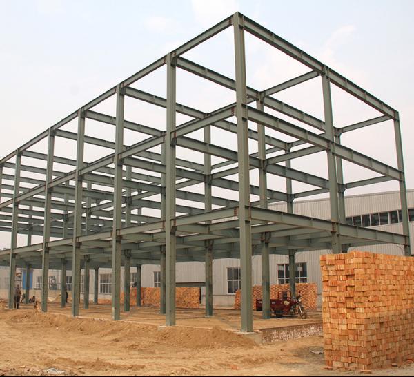 专业搭建钢结构框架大型钢结构工程高层厂房吊装多层办公楼建设